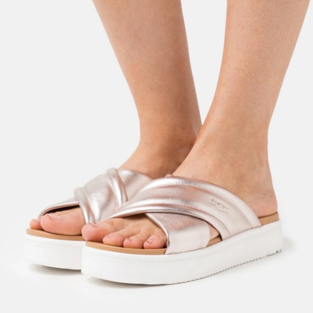 Uggs Zayne Sandals | size 7.5 | New & Authentic - Picture 3 of 12